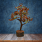 Pushkar Brown Gemstone Tree With Wooden Base